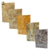 new design anti scratch waterproof polymarble sheet pvc marble wall panel price