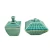 Import New design green color ceramic egg shaped ring jewelry box from China