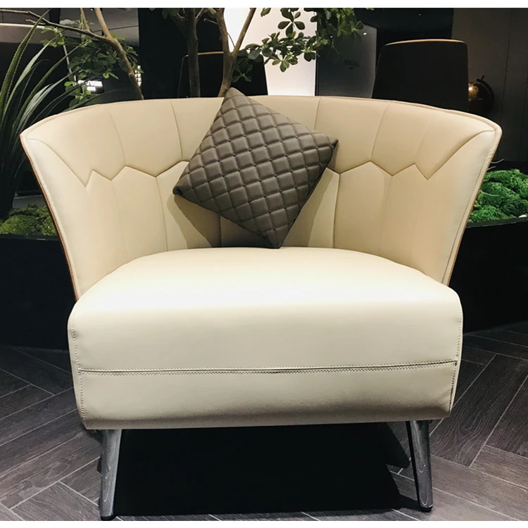 New design JDV-17  high quality living room/waiting room furniture single sofa chair/modern armchair
