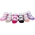 Import New design wholesale plain white baby socks anti slip thermal from China