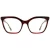 New fashion custom hot sale cat eye spectacle optical frame eyeglasses for women