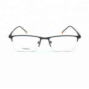 New fashion latest design new model titanium eyeglass frames