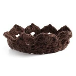 New handmade crocheted crown hundred days baby hundred matching crown