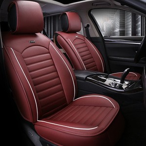 New Luxury PU Leather Auto Universal Car Seat Covers Automotive Seat Covers