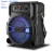 Import New popular DJ sound trolley speaker with LED light music system with USB FM support karaoke from China