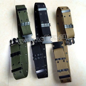 New Products 2017 Outdoor tactical army fan belt with side release buckle wholesale 