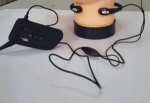 New products throat microphone for walkie talkie