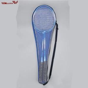 New style high poundlow price  racket badminton with one bag for team