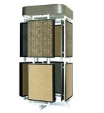 New Style  Strong Three Side Rotating Display Stand for Tile Marble Ceramic Panel