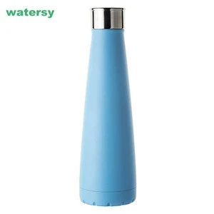 New style vacuum insulated water bottle,leak proof double wall 450ml stainless steel cola water bottle
