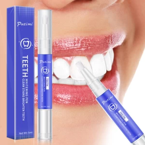 New Trend Remove Plaque Stains Protect Oral Hygiene Care Gel Teeth Whitening Pen