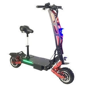 Newest arrival 3200W 60V electric motorcycle with new damping system stand up tricycle electric scooter for adults