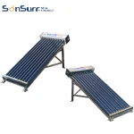 Non Pressure Water Heat Pipe Solar Collector Price Made In China