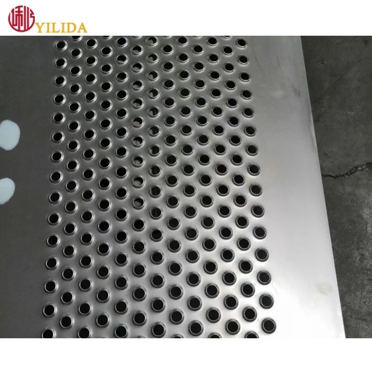 non-slip step plateskid plate perforated mesh factory price