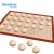 Import Non stick silicone baking mat macarons cook mat sheet Pizza pastry Tool 38.5X58.5CM for Full size pan from China