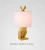 Import Nordic luxury morden masked rabbit E27 night light table lamp with 4 color from China