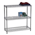 NSF chrome metal wire shelf rack
