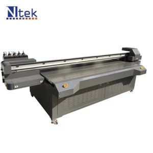 Ntek UV Flatbed Printer DX5 Printing Machine Price Varnished