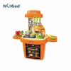 Nukied Child role play little chef food set kitchen toy with big storager box