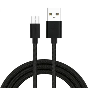 Nylon Braided Micro USB Cable Custom Logo USB Charger Cable For Android Mobile Phone