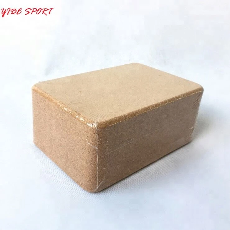 ODM China Seller Large Natural Custom Kork Cork Yoga Block