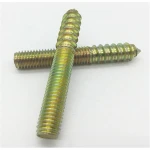 OEM Cheap Price Brass Yellow Zinc Plated Wood Thread Screw Fastener