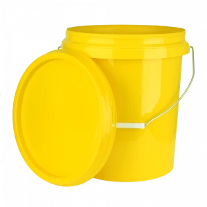 OEM Custom design and make 17l plastic bucket with metal handle