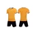 Import OEM custom designer logo name full soccer kit uniform from China