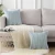 Oem Custom Square Throw Pillow Case Sofa Seat Velvet Solid Color Cushion Cover
