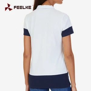 OEM latest shirt designs for women polo elastane t shirt