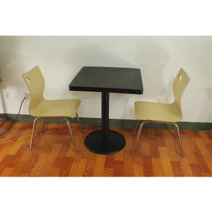 OEM made to order customized  Top Quality New Design Wholesale Canteen Restaurant Metal Dining Set Table And Chairs