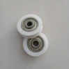 OEM nylon small pulley U or V groove pulley with bearing