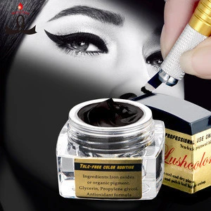 OEM Service 5ml / Bottle Lushcolor Paste Micro Tattoo Pigment For Eyebrow