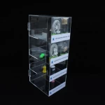 online shopping 4 layer mobile phones display, cheap smartphones display shelf, accessory counter display case