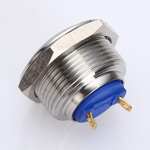 ONPOW 16mm momentary push button switch metal switch (CE, ROHS)