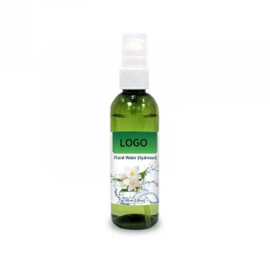Organic Jasmine Hydrosol Floral Water Face Toner Spray Private Label