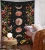 Import Original design flower floral psychedelic moon phase tapestries wall decoration from China