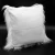 OurWarm New Luxury Series Merino Style 18 x 18 inch White Fur Throw Pillow Case Cushion Cover for Sofa Bedroom