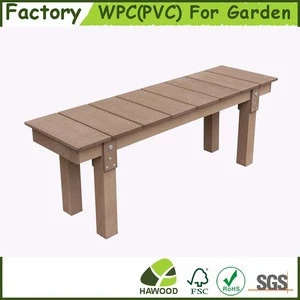 Outdoor All Weather High-quality Patio Wood Plastic Composite Garden Bench