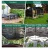 Outdoor Heavy Duty Plastic PVC Dump Shade Screen Mesh Truck Tarp waterproof Eco-Friendly