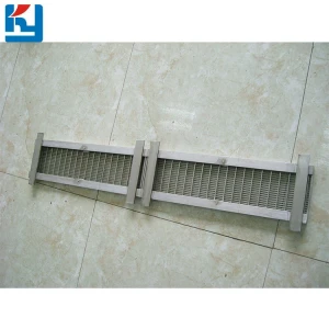 Outdoor metal stainless steel linear trench drain grating covers