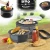 Outdoor  Portable  Charcoal BBQ Grill   Barbecue BBQ Grill with  cooler Bag