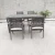Import Outdoor rattan dining table and chairs set from China