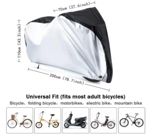 Outdoor Universal Customized Durable Waterproof UV protection Bike Cover