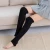 Import Over knee solid color dance women black custom high quality leg warmers from China
