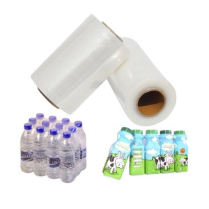 Pe Stretch Jumbo Roll Film Pe Shrink Film For Mineral Water Bottle Packing Pe Film For Printing