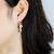 Import Personality Creative Special High Quality Lock Key Ear Ring Woman from China