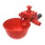 Import Pet Supplies Birds Coop Feed Waterer Automatic Red Drinking Bowl from China