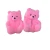 Import Pink Teddy Bears Plushs Slippers Shoes Lovely Plush Slipper Animals Cheap Custom Bedroom Animal Teddy Bear Slipper from China