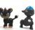 Import plastic 2-3 cm 144pcs Pokemon Action Figures from China